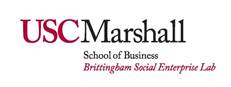 USC Marshall School of Business Brittingham Social Enterprise Lab logo