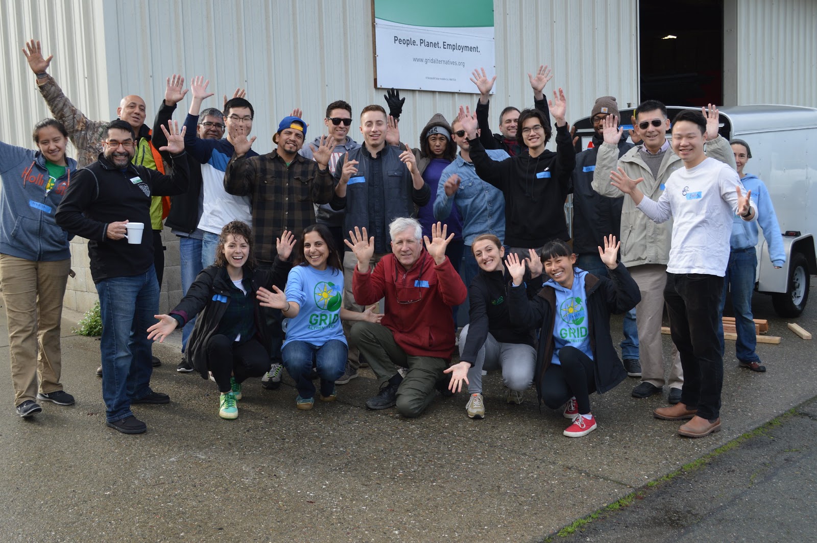 IMG: Happy GRID volunteers
