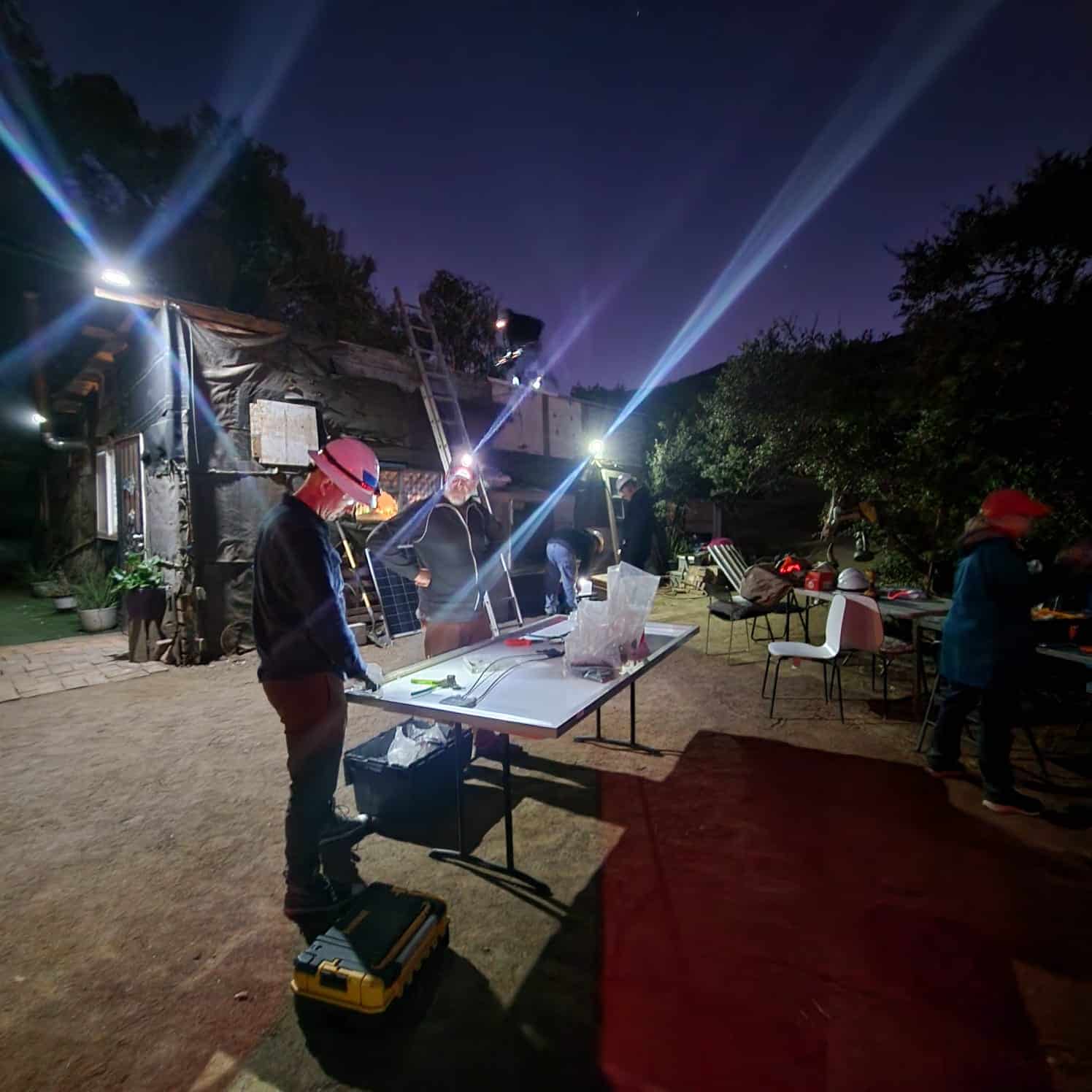 Mexico solar refrigerator project participants