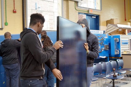 Mock Solar Installation