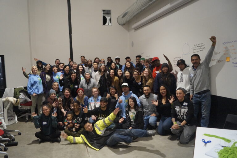 Members of the 2018-19 SolarCorps Fellowship cohort smile for a group photo