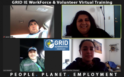 Virtual training screenshot