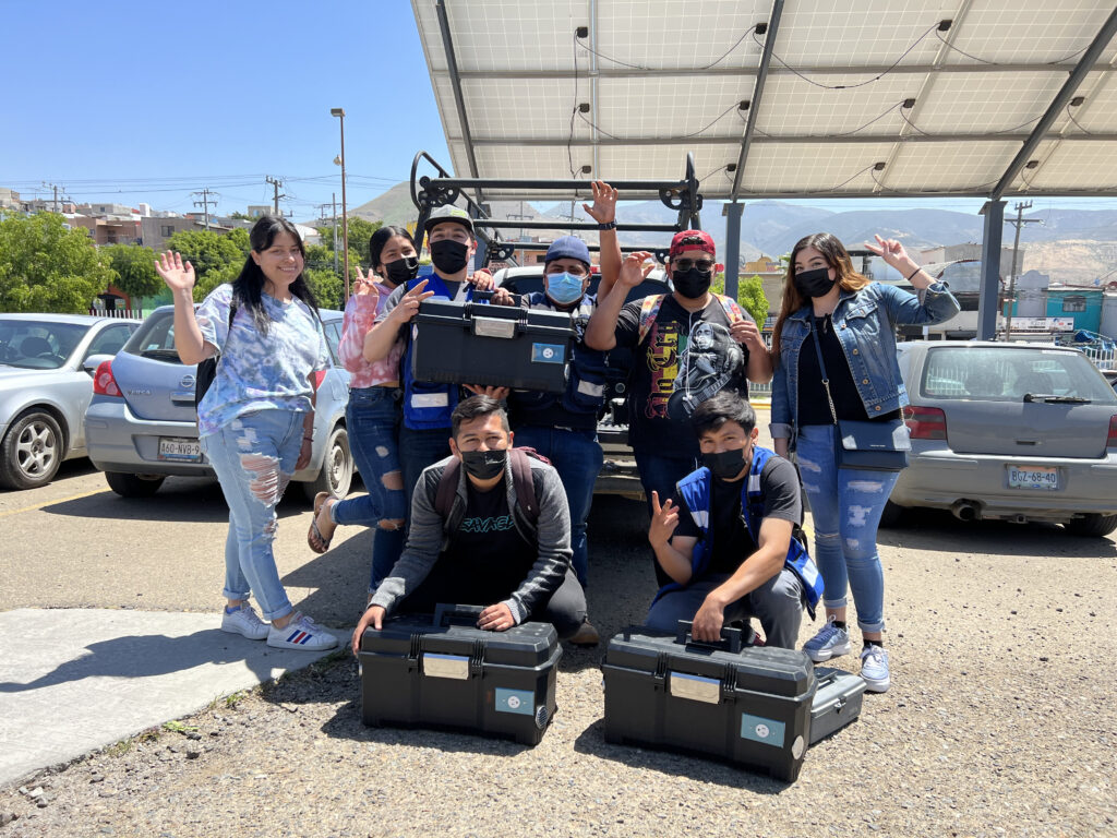 GRID Mexico team, along with five apprentices from Tijuana’s Technological University