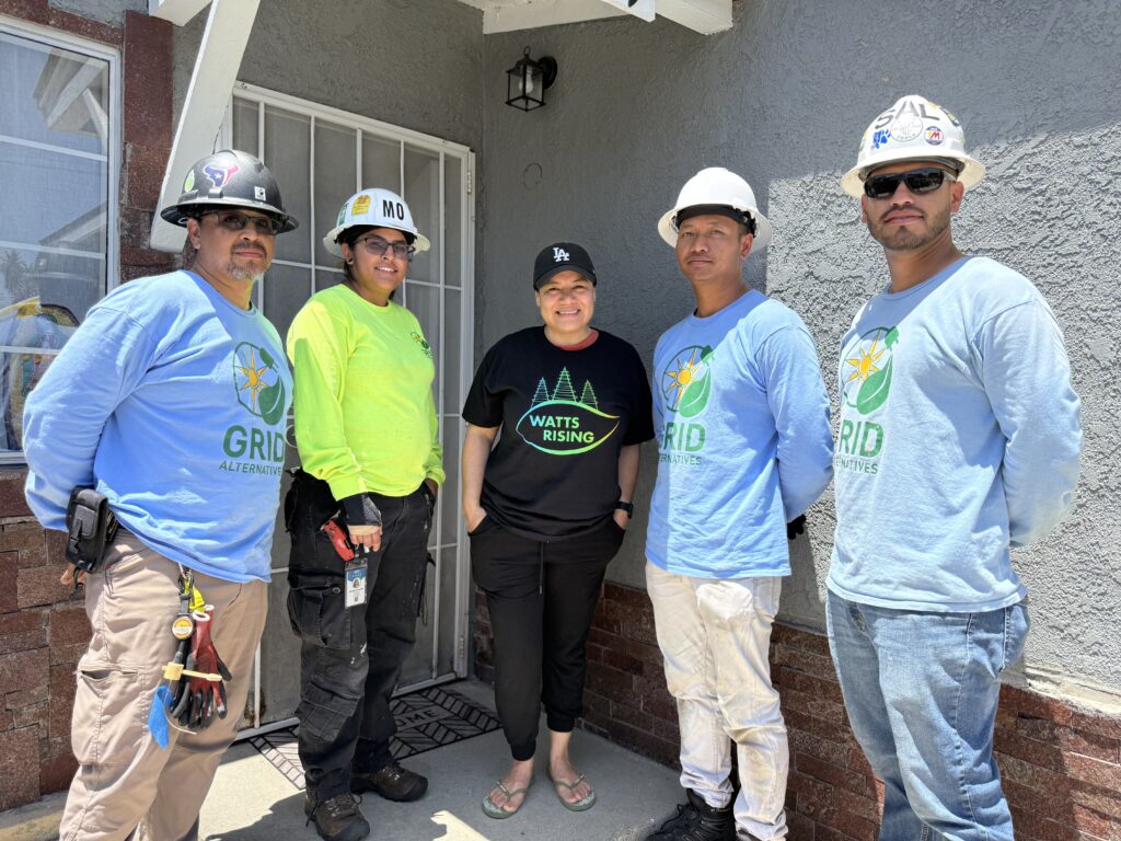 Watts Rising grant program with GRID GLA