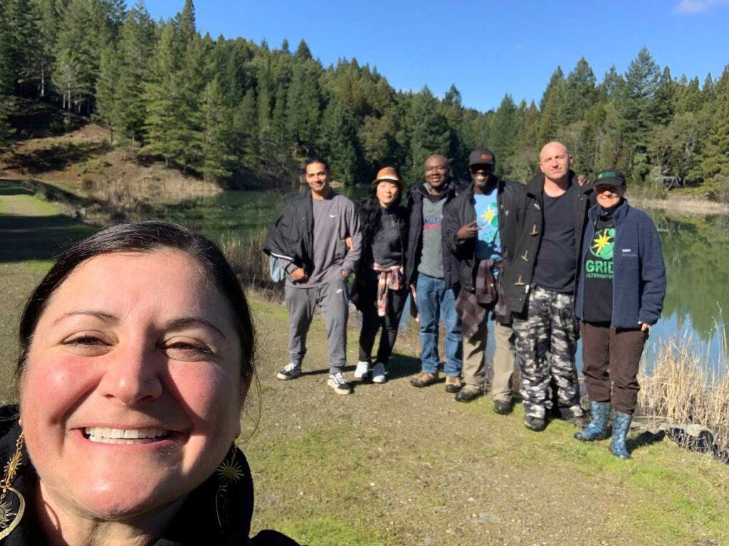 GRID Alternatives Bay Area North Coast team picture II from March 2024 retreat