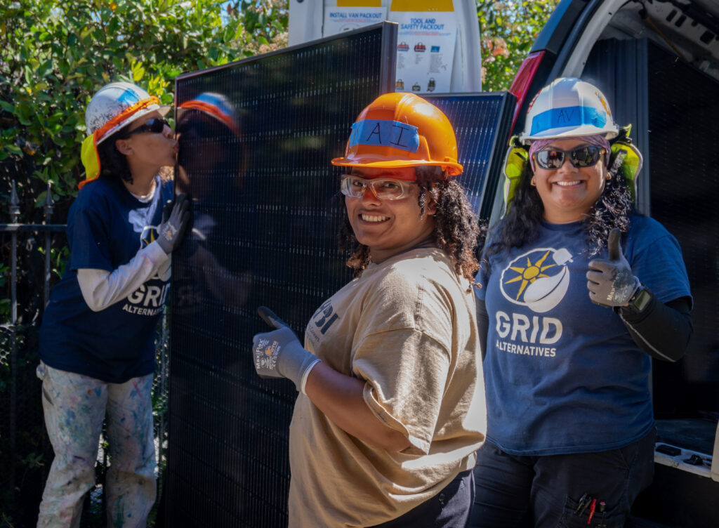 GRID NV IBT 200 instructor AV Boarke with 2025 Women's Cohort trainees